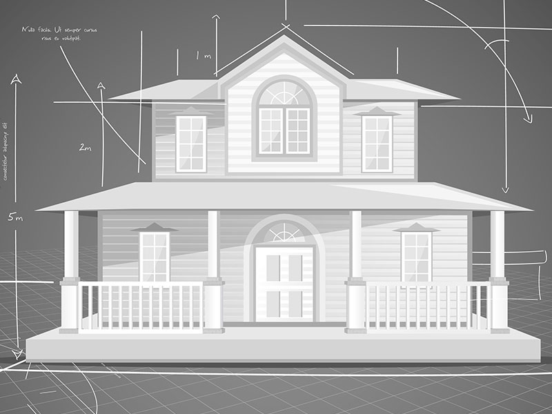 Elevation of a Home