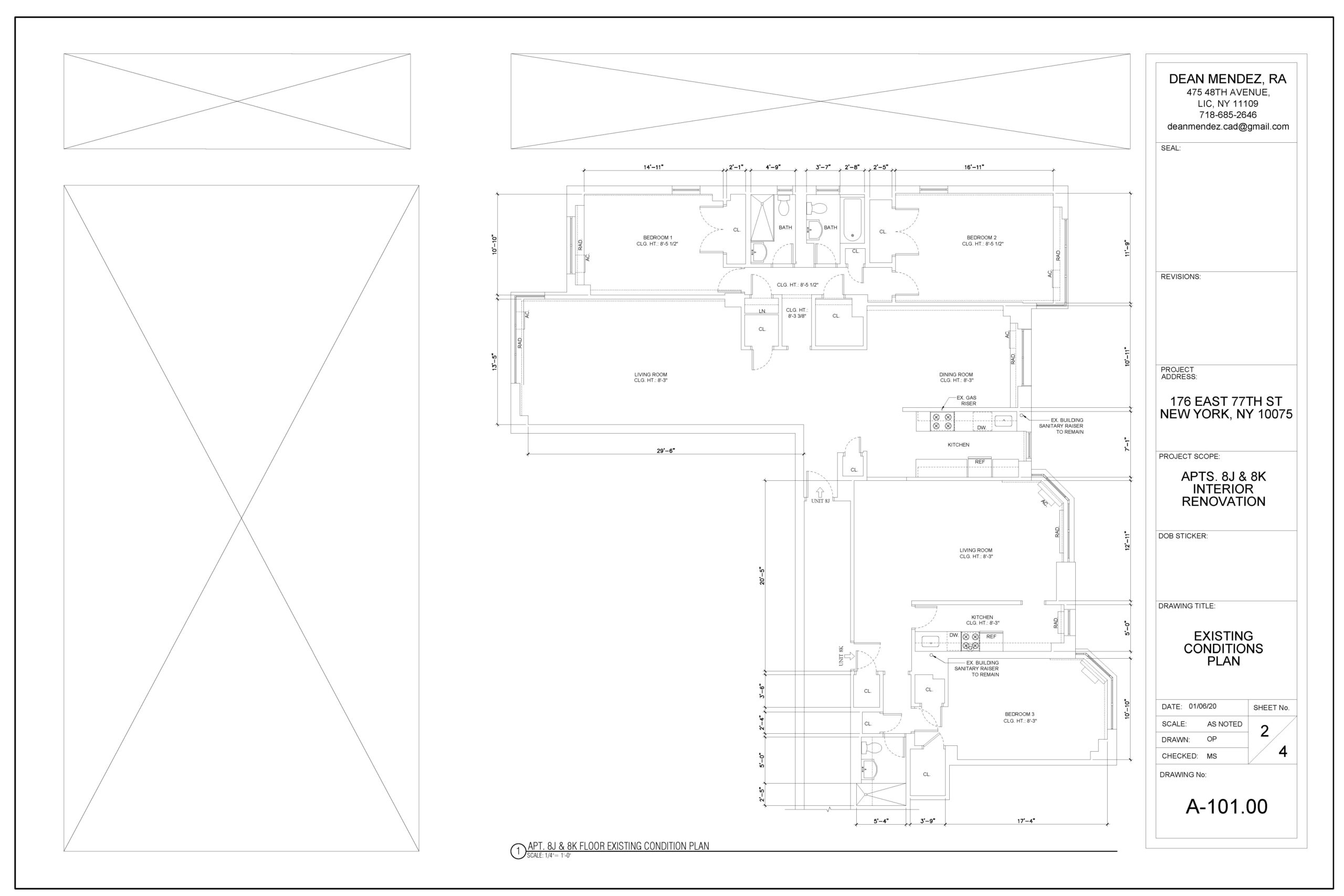 Renovation Construction Drawing